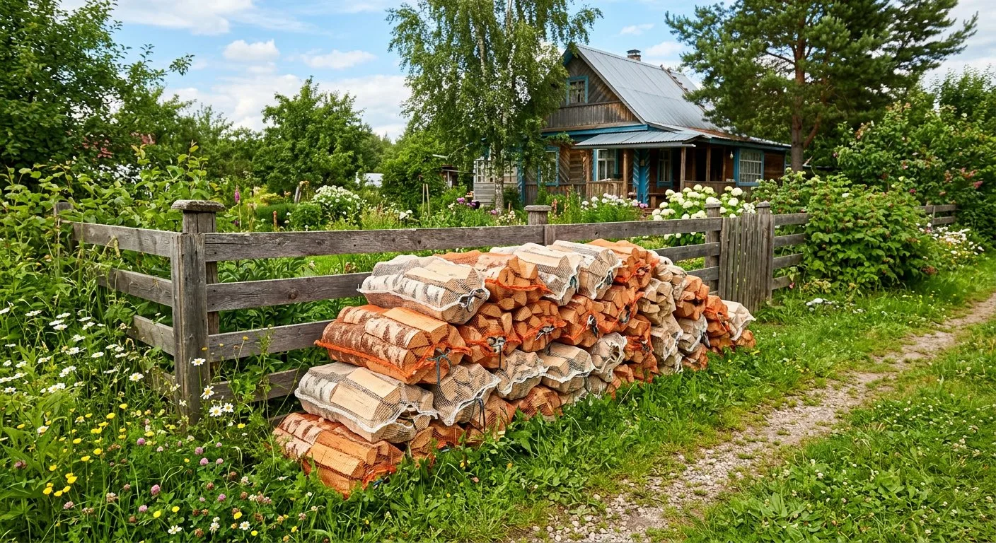 Дрова для дачи в Анапе