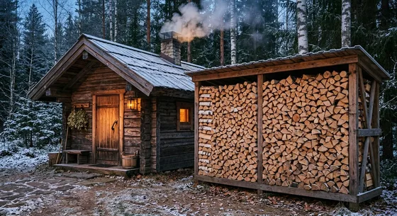 Укладка дров в Анапе, улица Южная, 42